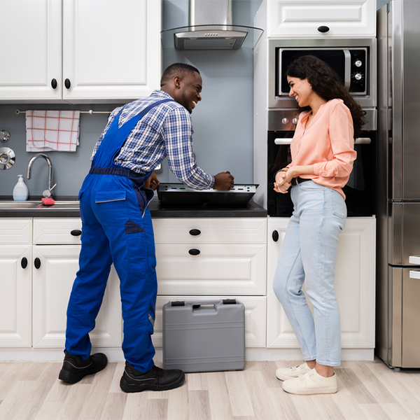 can you provide an estimate for cooktop repair before beginning any work in Marcus WA